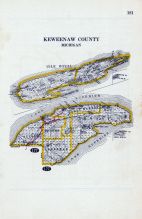 Keweenaw County, Michigan State Atlas 1916 Automobile and Sportsmens Guide